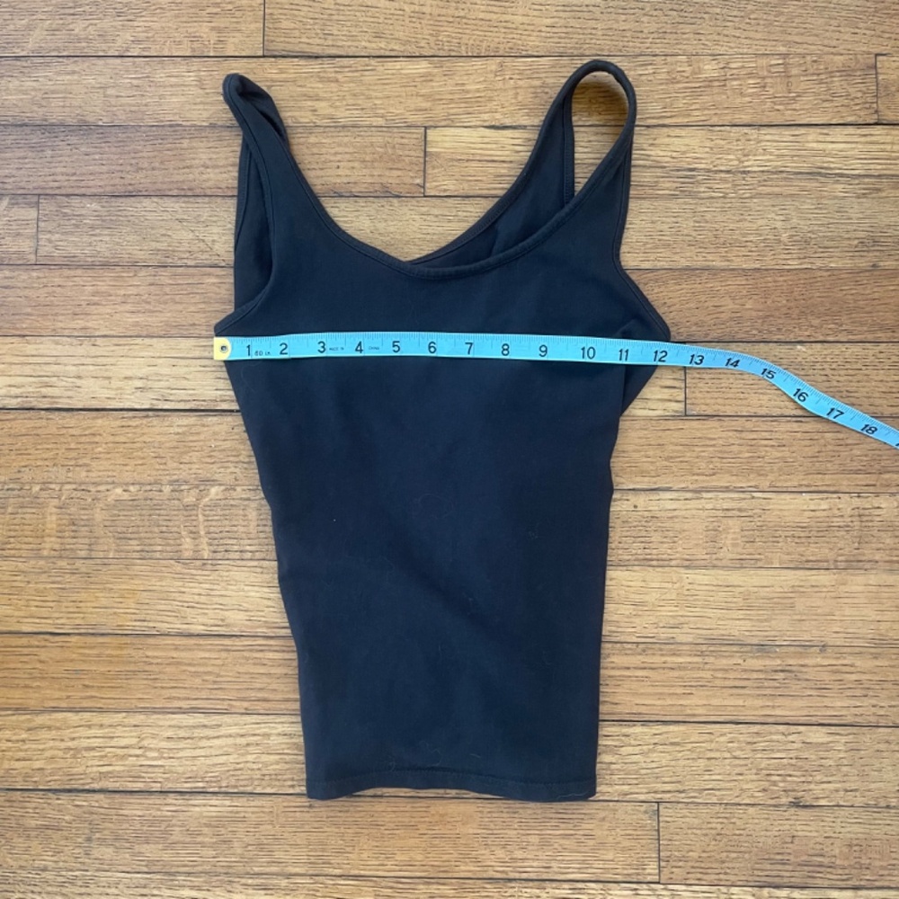Brandy melville black Victoria tank - one size - Picture 4 of 6